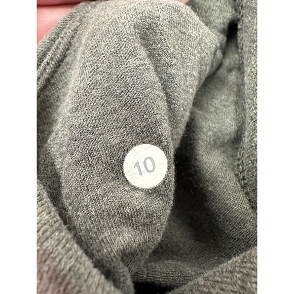 Lululemon Women's 10 Scuba Hoodie Light Cotton Fleece in Dark Olive Green - Picture 10 of 13